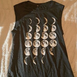 Ladies Tank Top. Tag is a Large but it fits more like a small or medium.